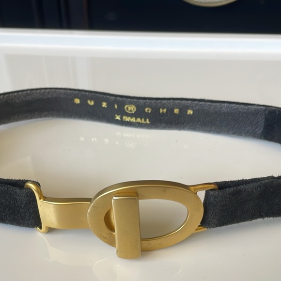 Gold ring belt by Suzi Roher - Picture 2 of 3